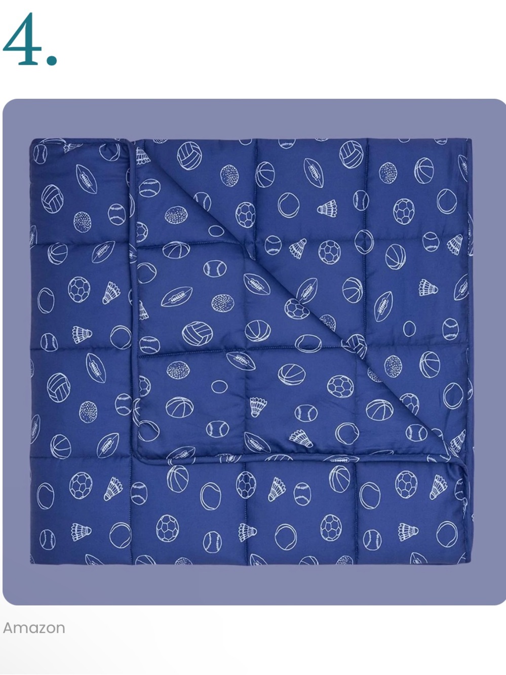 •LUNA• Luxe Cotton Weighted Blanket Kids 36x48 100% Oeko-Tex 5LB >> NWT NIP